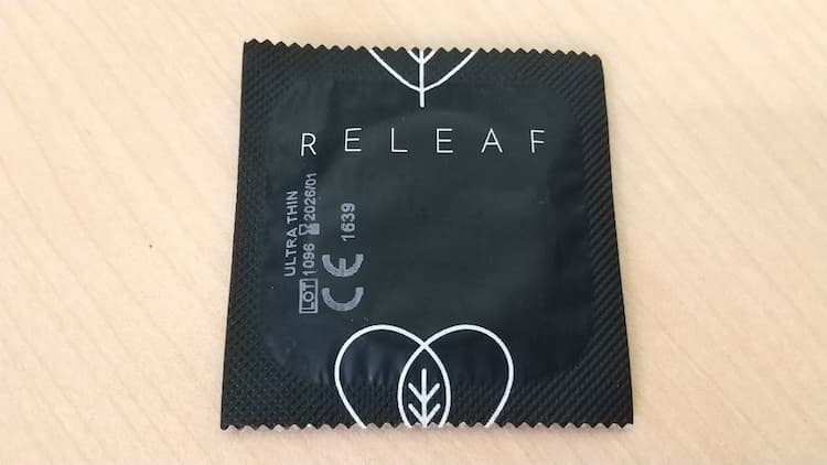 Releaf（リリーフ）の個包装反対面