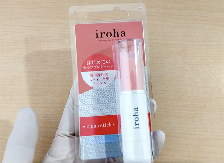iroha stickのパッケージ