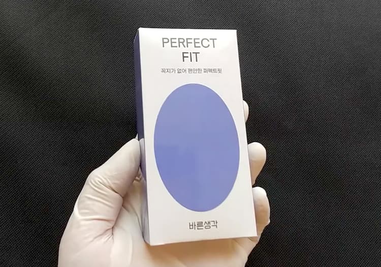 パルンセンガPERFECT FITのパッケージ表面