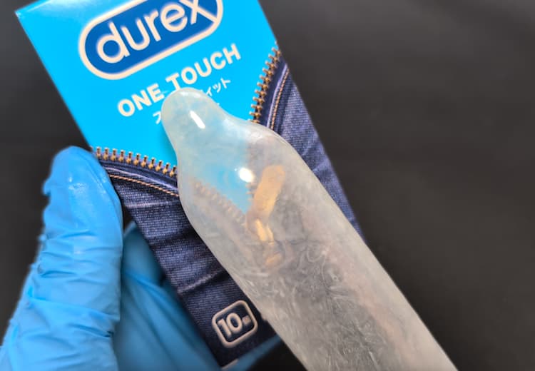 durexスピードフィットマスターの形状がわかる写真