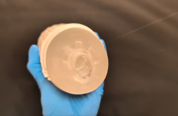 TENGA FLIP FLEXYの挿入口部分