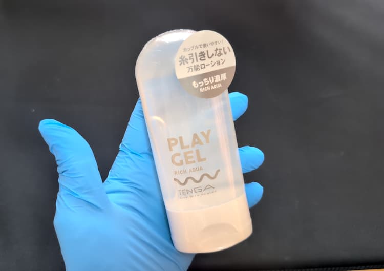 TENGA公式オンラインのTENGA pairRING＋セットに付属するプレイジェル