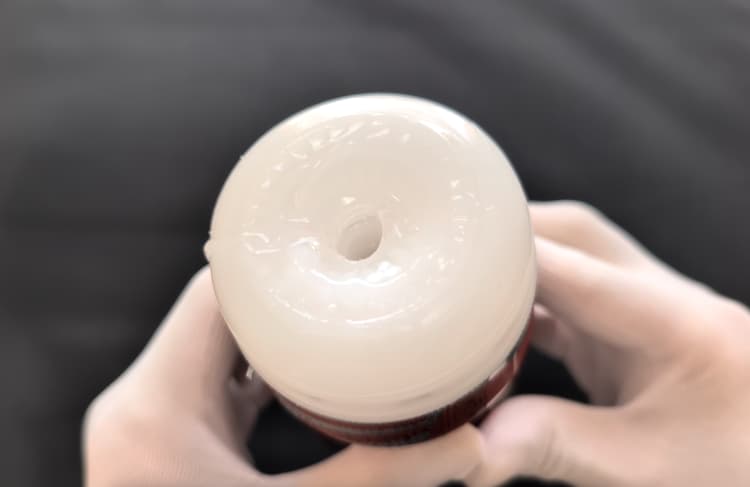 スーパーテンガ01 STORM CRASHの挿入口部分