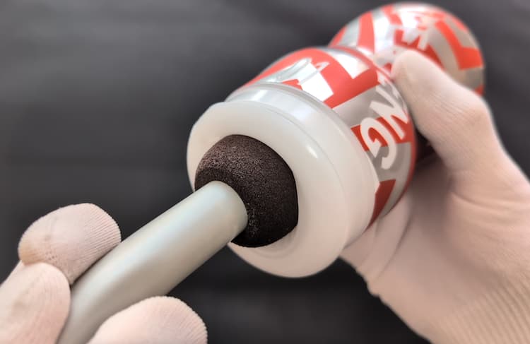 スーパーテンガ01 STORM CRASHに挿入するところ