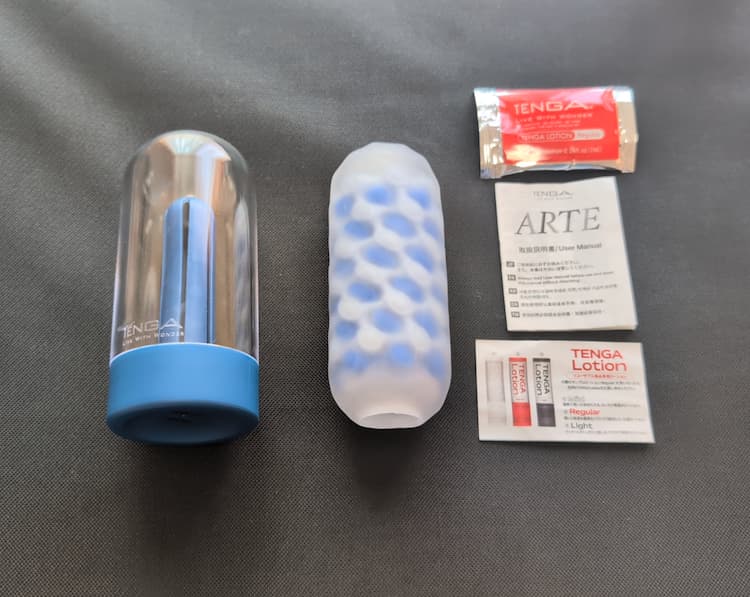 TENGA ARTE MARINE TWEEDの中身すべて