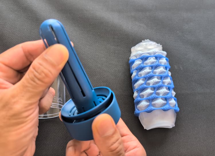TENGA ARTE MARINE TWEEDの乾燥スタンド